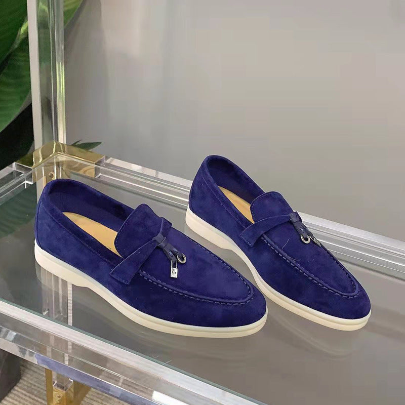 Versatile Casual Leather Women's Shoes - Hiccupzz