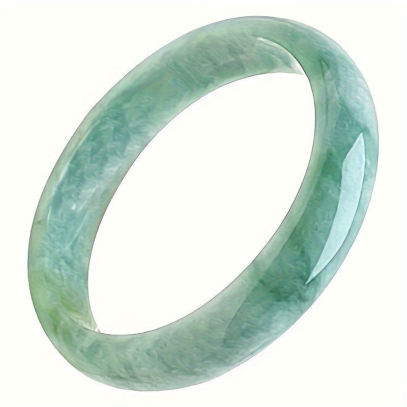 Natural Jade Bangle Bracelet For Women Men, Retro Chinese Style Bracelet - Hiccupzz