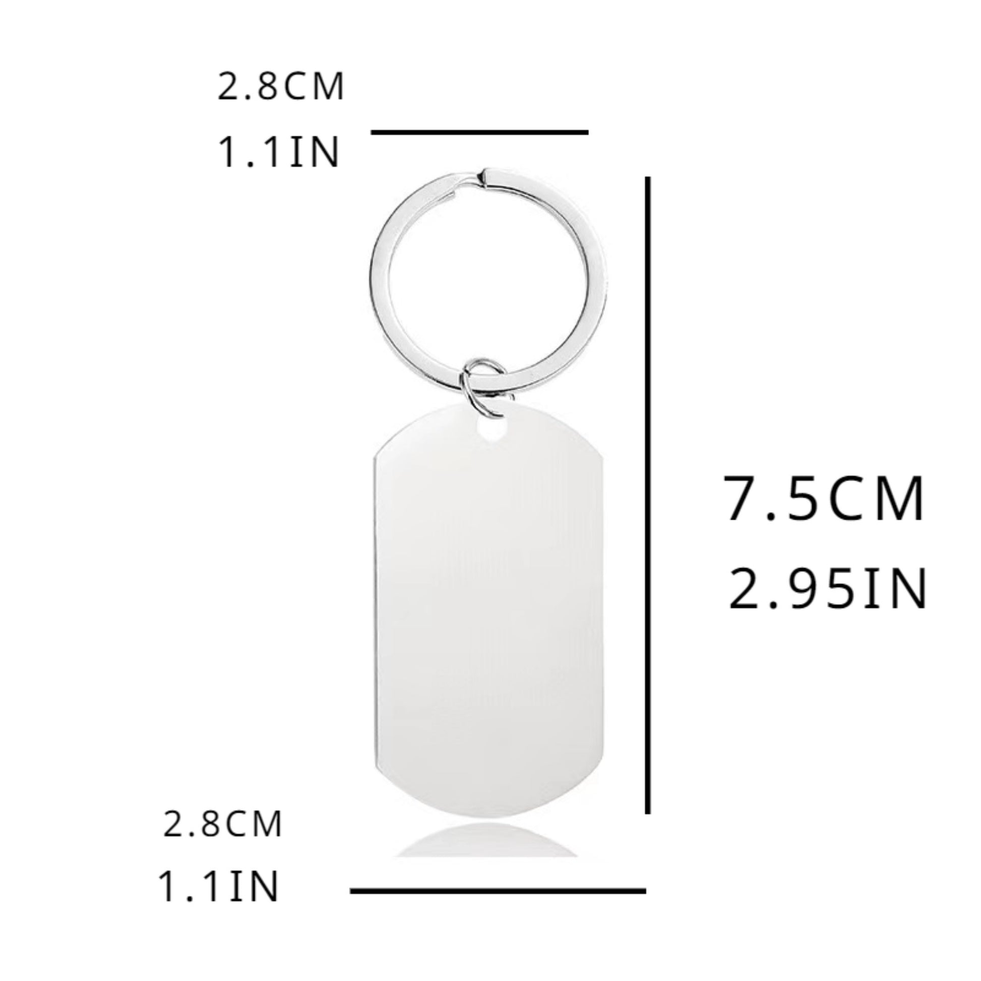 Personalized Stainless Steel Appreciation Keychains – Engraved Thank You Gifts for Professionals - Hiccupzz
