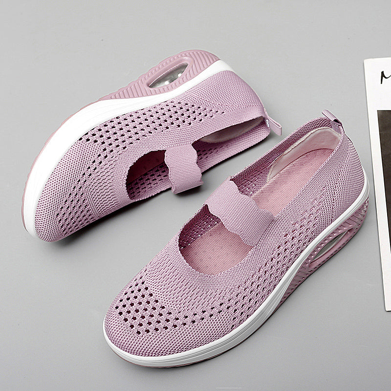 Women's Air Cushion Thick Sole Casual Sports Shoes - Hiccupzz