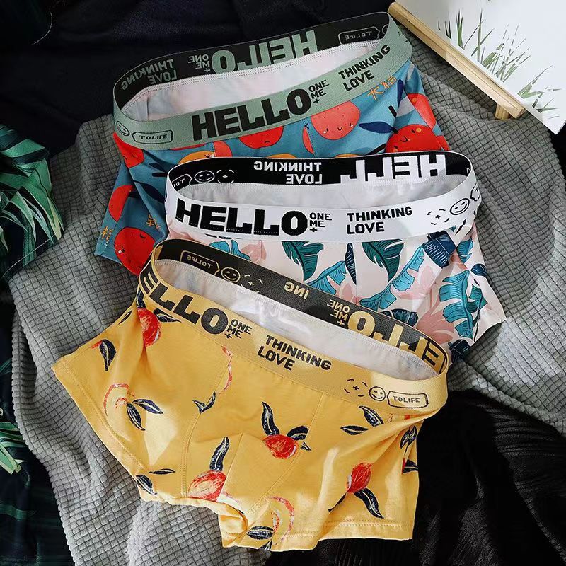Cotton Boxers Loose And Comfortable Underpants For Boys Young Students Boxer Shorts - Hiccupzz