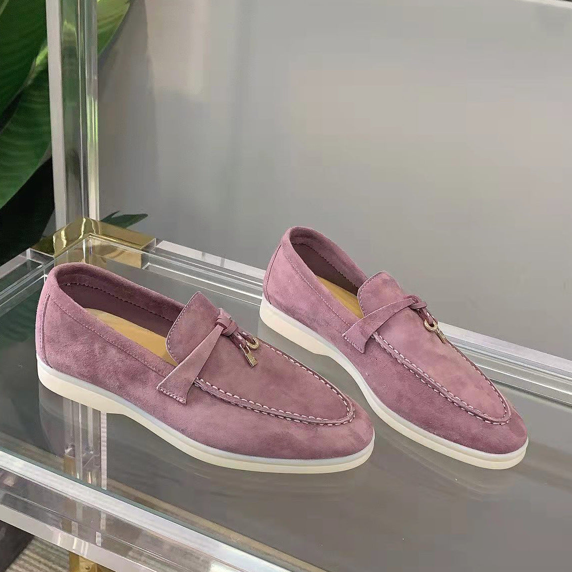 Versatile Casual Leather Women's Shoes - Hiccupzz