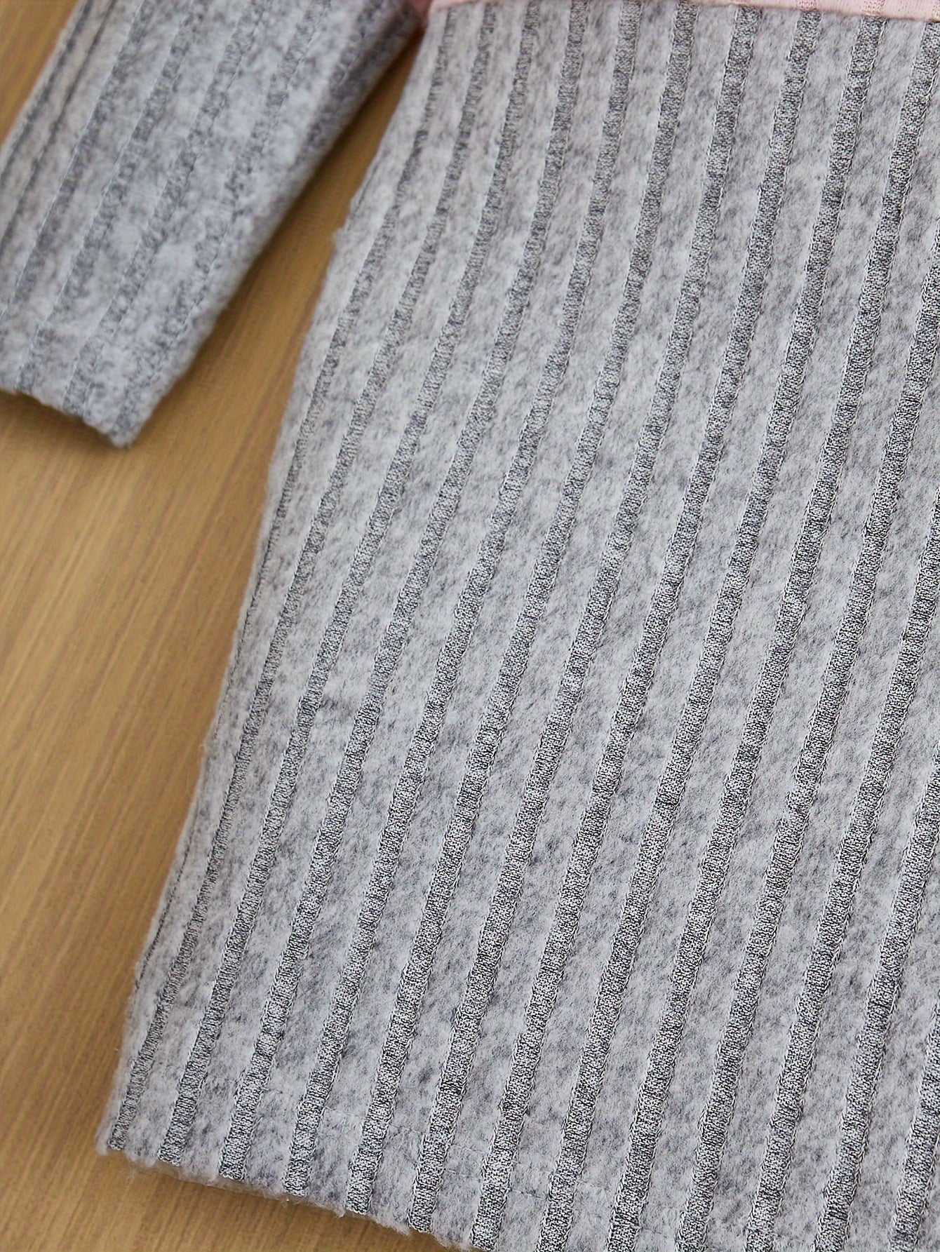 Girls Splicing Ribbed Knit Turtleneck Dress Kids Clothes Party Gift 3-8Y - Hiccupzz
