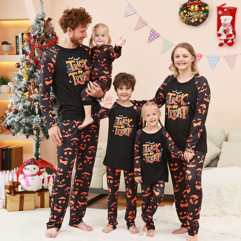 Parent-Child Split Sleeve Pajama Set - Hiccupzz