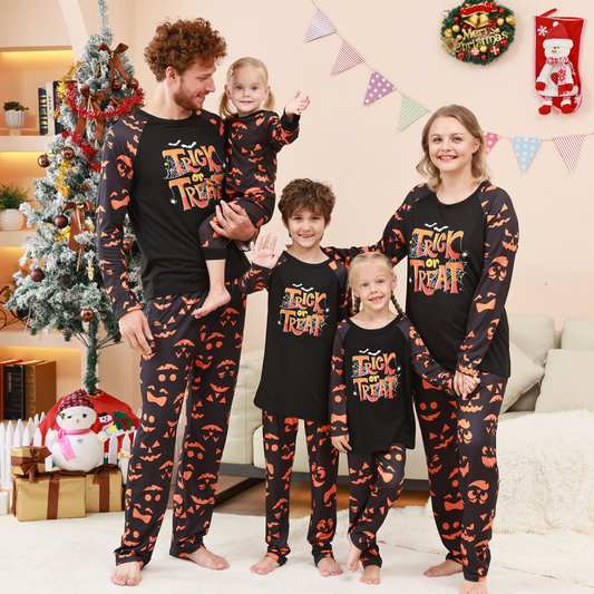 Parent-Child Split Sleeve Pajama Set - Hiccupzz