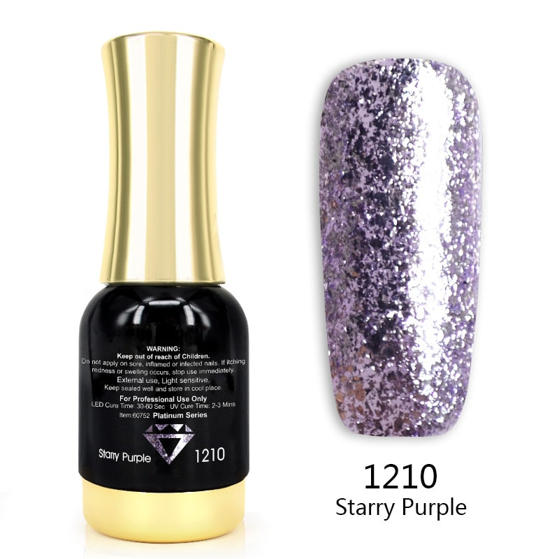 Nail Gel Polish 12ml Gorgeous Color - Hiccupzz