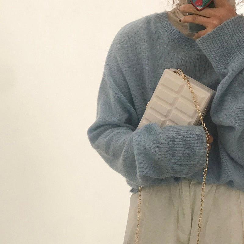 Vintage Box Shape Crossbody Bags for Women Fashion Shoulder Handbags and Purses Luxury Designer Female Clutch Bag Pu Leather - Hiccupzz