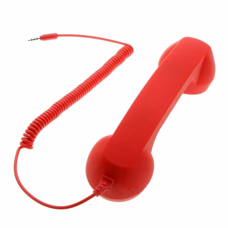 3.5mm Retro Phone Handset for iPhone/iPad/Samsung/PC – Portable Classic Telephone Receiver - Hiccupzz