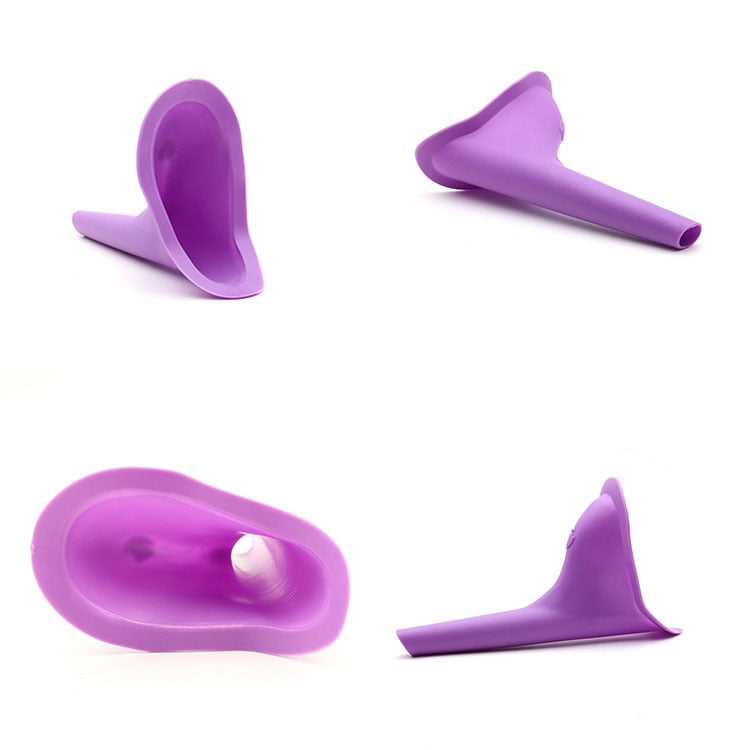 Female Urinal Soft Silicone / Disposable Paper Urination Device Stand Up & Pee GYH - Hiccupzz
