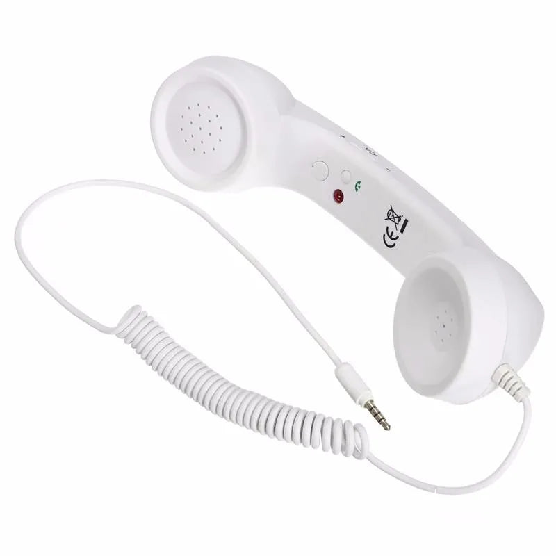 3.5mm Retro Phone Handset for iPhone/iPad/Samsung/PC – Portable Classic Telephone Receiver - Hiccupzz