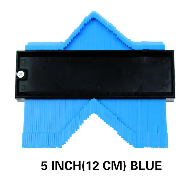 Profile Contour Gauge line Copier Ruler Cutting template Construction Woodworking Measuring instrument ceramic Tiling tiles tool - Hiccupzz