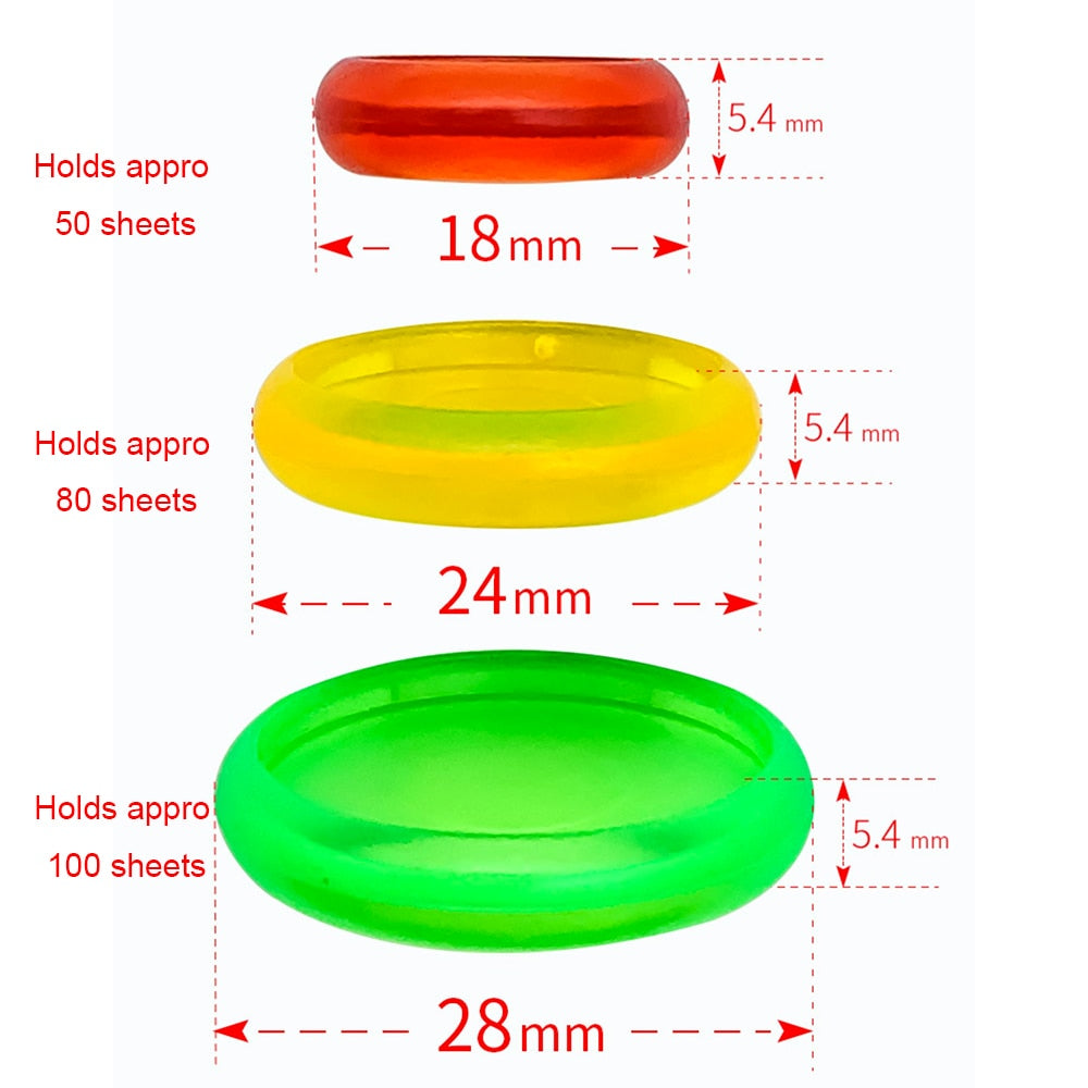 50pcs Disc Binding Discs for Disc bound Notebook - Hiccupzz