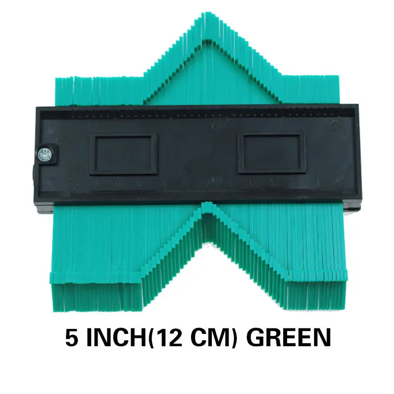 Profile Contour Gauge line Copier Ruler Cutting template Construction Woodworking Measuring instrument ceramic Tiling tiles tool - Hiccupzz