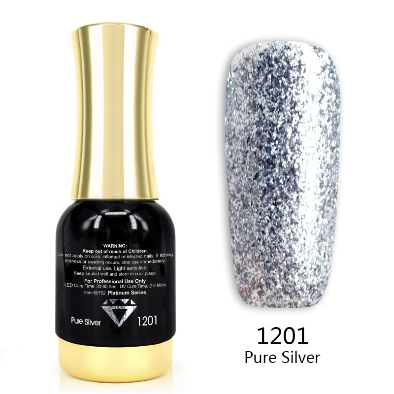 Nail Gel Polish 12ml Gorgeous Color - Hiccupzz