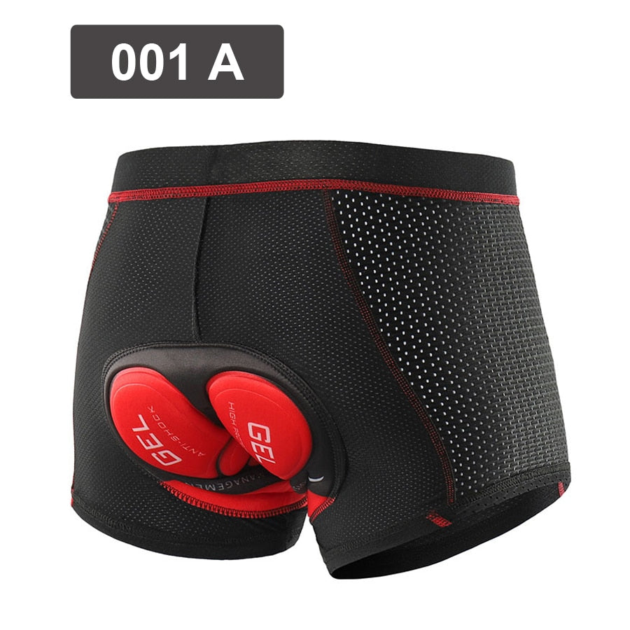 Breathable Cycling Shorts Cycling Underwear 5D Gel Pad - Hiccupzz