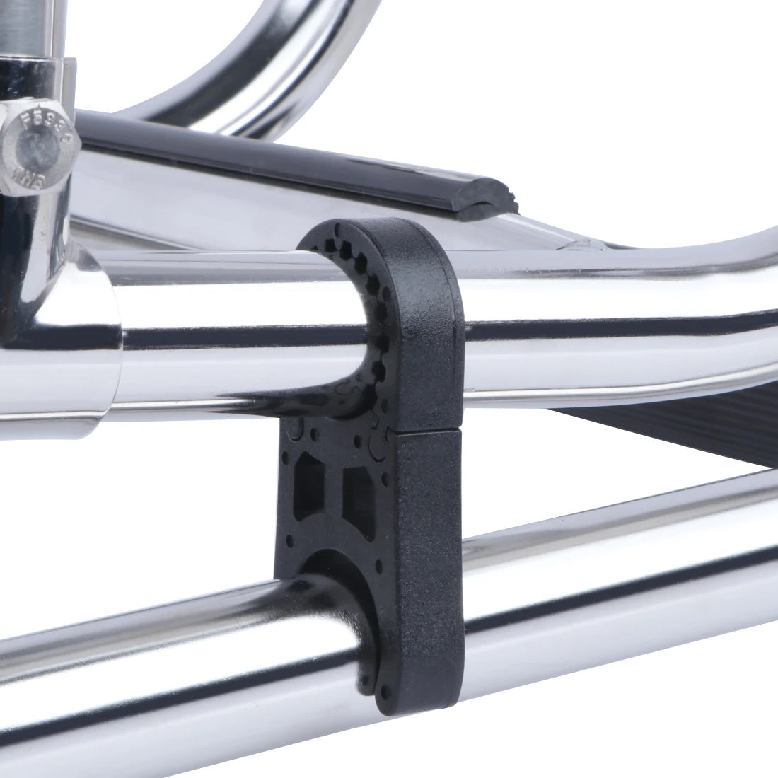 3 Steps Stainless Steel Boat Ladder Grips 2+1 Steps Transom Mount Folding Stern Ladder Gunwale-Mounted Removable Ladder - Hiccupzz