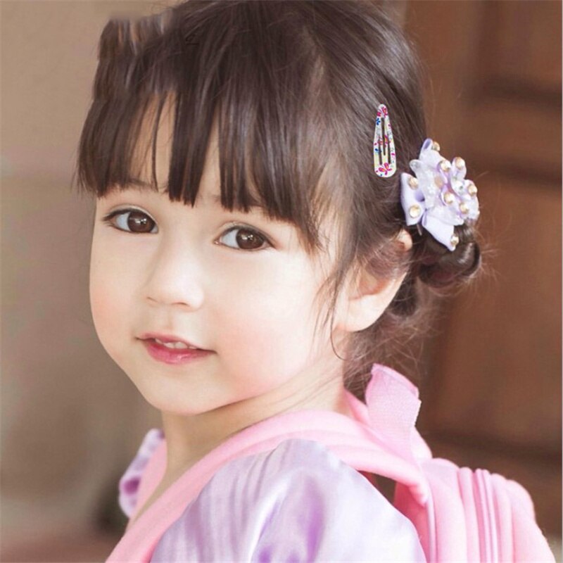 50Pcs/Lot Korean Style Girls Cartoon Hairclip - Hiccupzz