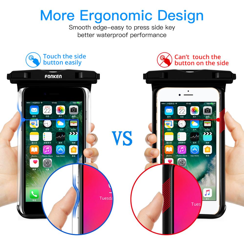 Full Transparent Waterproof Case for Iphone, Xiaomi , Samsung - Hiccupzz