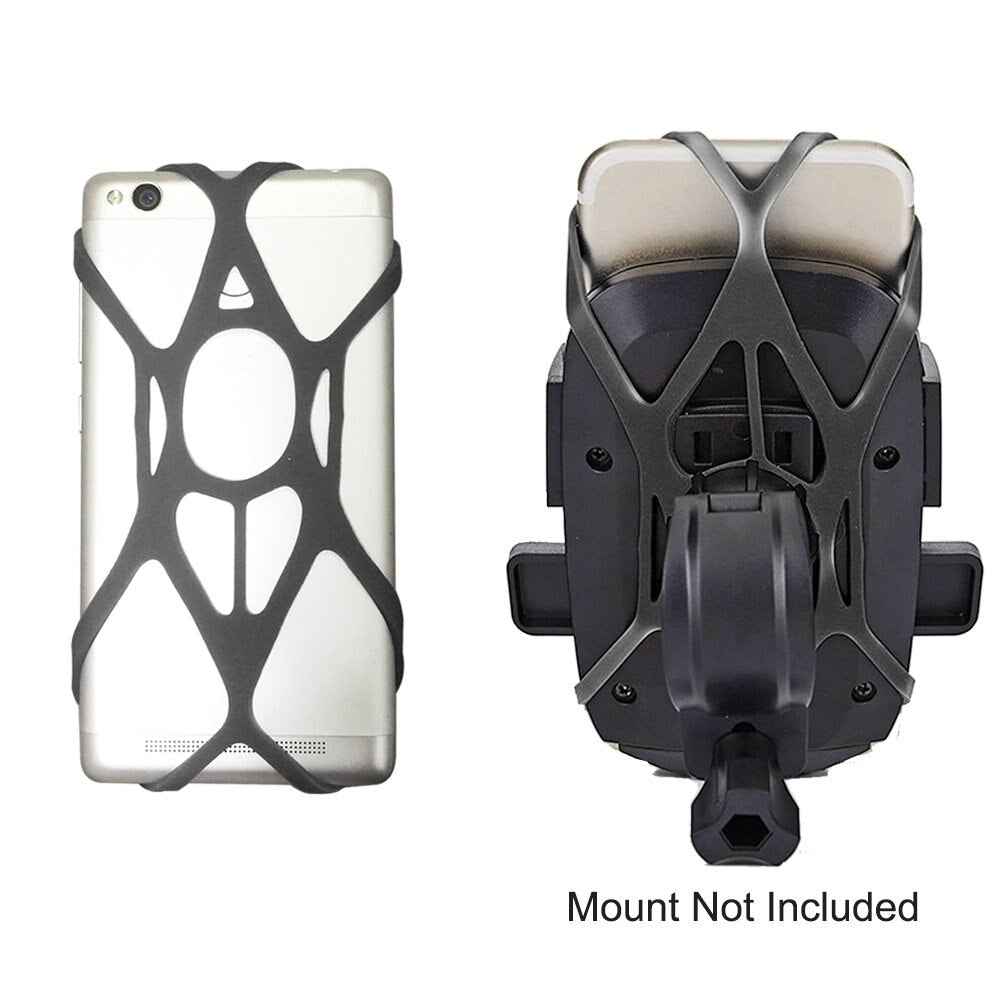 Anti-Slip Silicone Strap for Cell Phone Mount Holder on Bike/Bicycle/Motorcycle/Handlebar - Hiccupzz