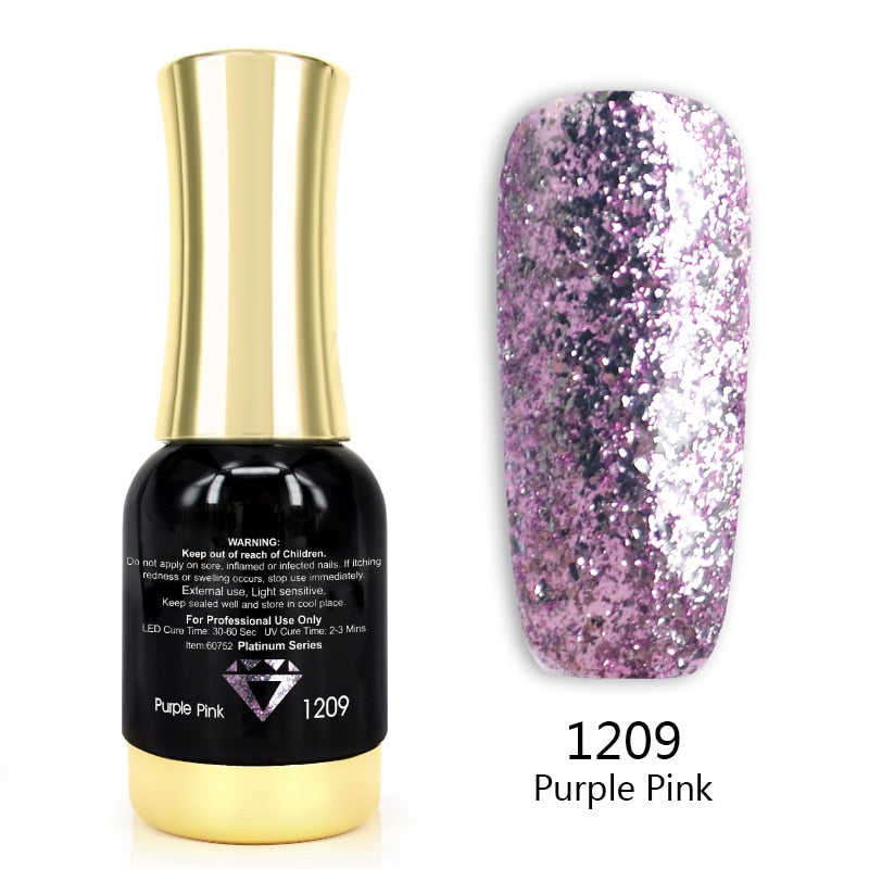 Nail Gel Polish 12ml Gorgeous Color - Hiccupzz