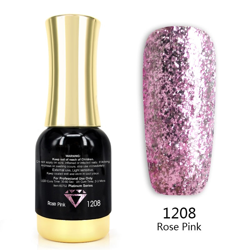 Nail Gel Polish 12ml Gorgeous Color - Hiccupzz