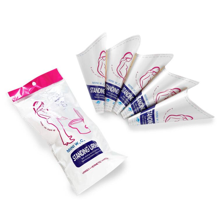 Female Urinal Soft Silicone / Disposable Paper Urination Device Stand Up & Pee GYH - Hiccupzz