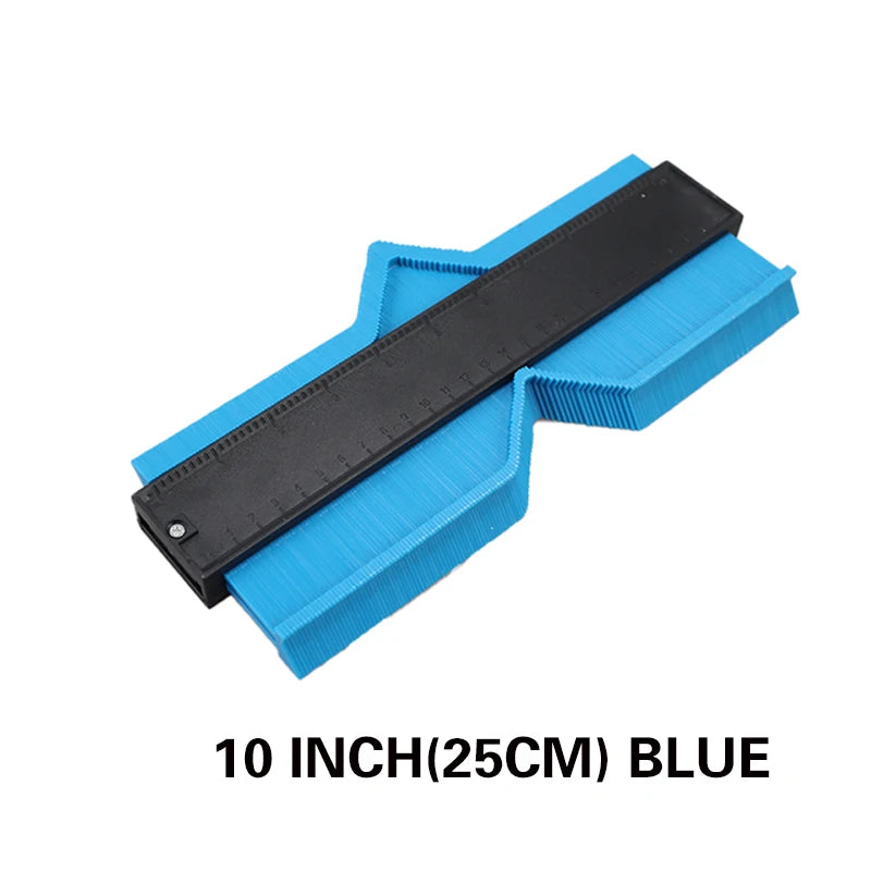 Profile Contour Gauge line Copier Ruler Cutting template Construction Woodworking Measuring instrument ceramic Tiling tiles tool - Hiccupzz