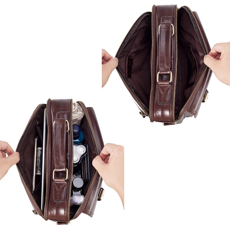 Genuine Leather Handbag for business purpose - Hiccupzz