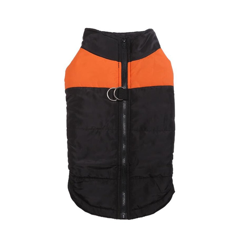 Waterproof Dog Clothes Zipper Jacket Coat For Small Medium Large Dogs Winter Warm Pet Clothing for Dog Costume Vest Apparel - Hiccupzz