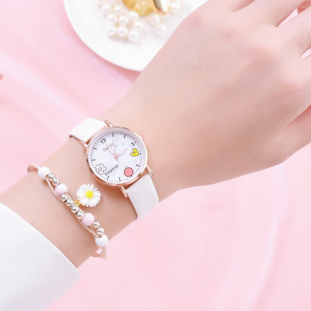 Pink cute Watches For Girls - Hiccupzz