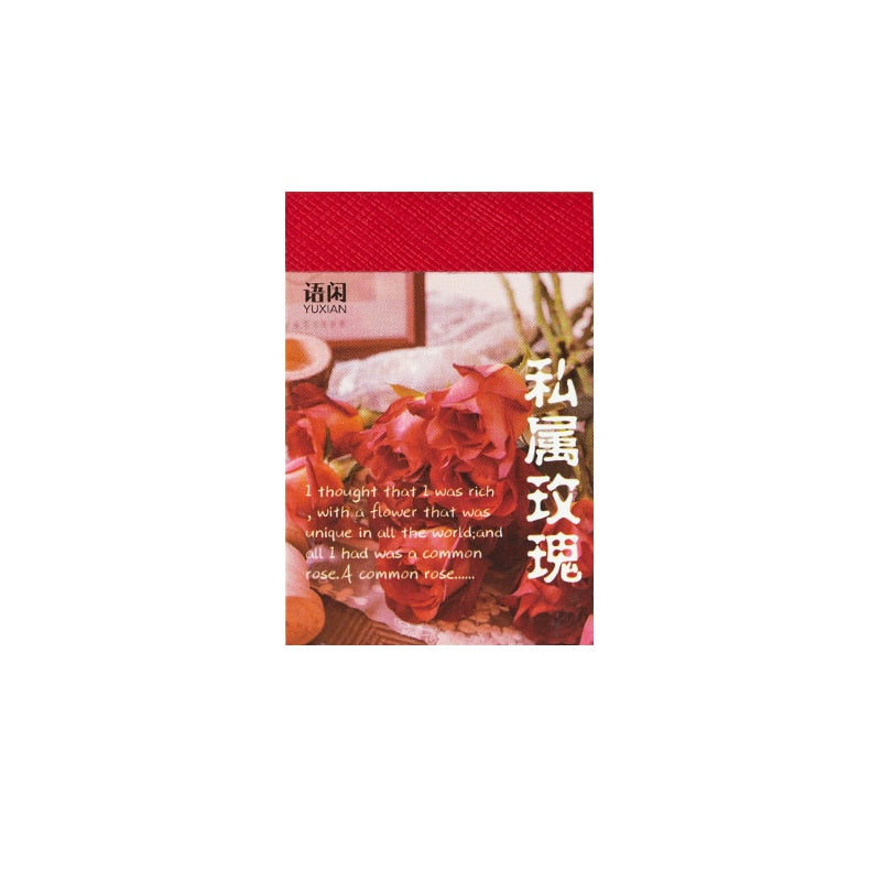 50 sheets Landscape rose ins Scrapbooking Decorative Stickers - Hiccupzz