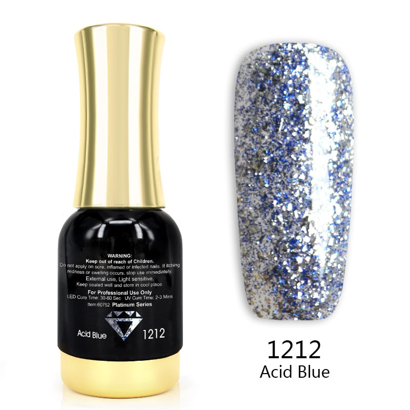 Nail Gel Polish 12ml Gorgeous Color - Hiccupzz