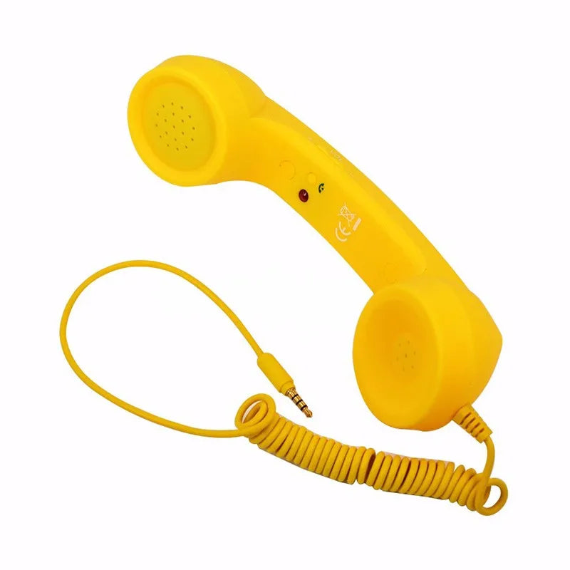 3.5mm Retro Phone Handset for iPhone/iPad/Samsung/PC – Portable Classic Telephone Receiver - Hiccupzz