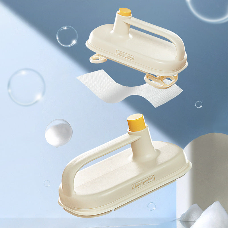 Kitchen Bathroom Toilet Cleaning Magic Brush Glass - Hiccupzz