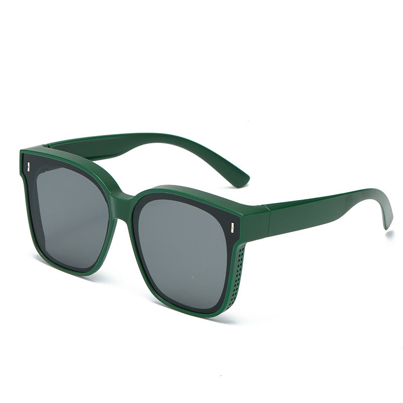 Sunglasses Women's New Myopia Sunglasses Men's Large Frame UV Protection - Hiccupzz