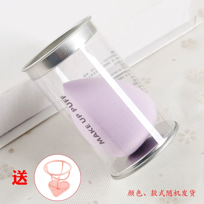 Beiyichu Beauty Makeup Sponge Blender Gourd Water Drop Oblique Cut Smear-Proof Makeup Wet and Dry Powder Puff Cotton Puff Makeup Tools - Hiccupzz