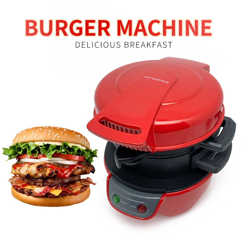Household Breakfast Machine Hamburg Sandwich Maker With Egg Cooker Ring Machine Bread Sandwich Machine Waffle Machine - Hiccupzz