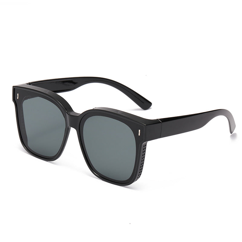 Sunglasses Women's New Myopia Sunglasses Men's Large Frame UV Protection - Hiccupzz