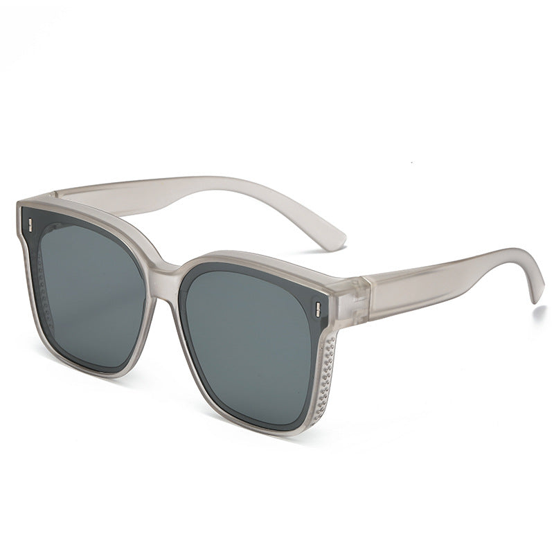 Sunglasses Women's New Myopia Sunglasses Men's Large Frame UV Protection - Hiccupzz