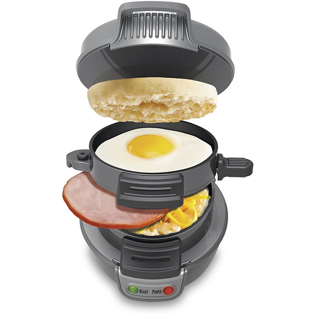 Household Breakfast Machine Hamburg Sandwich Maker With Egg Cooker Ring Machine Bread Sandwich Machine Waffle Machine - Hiccupzz