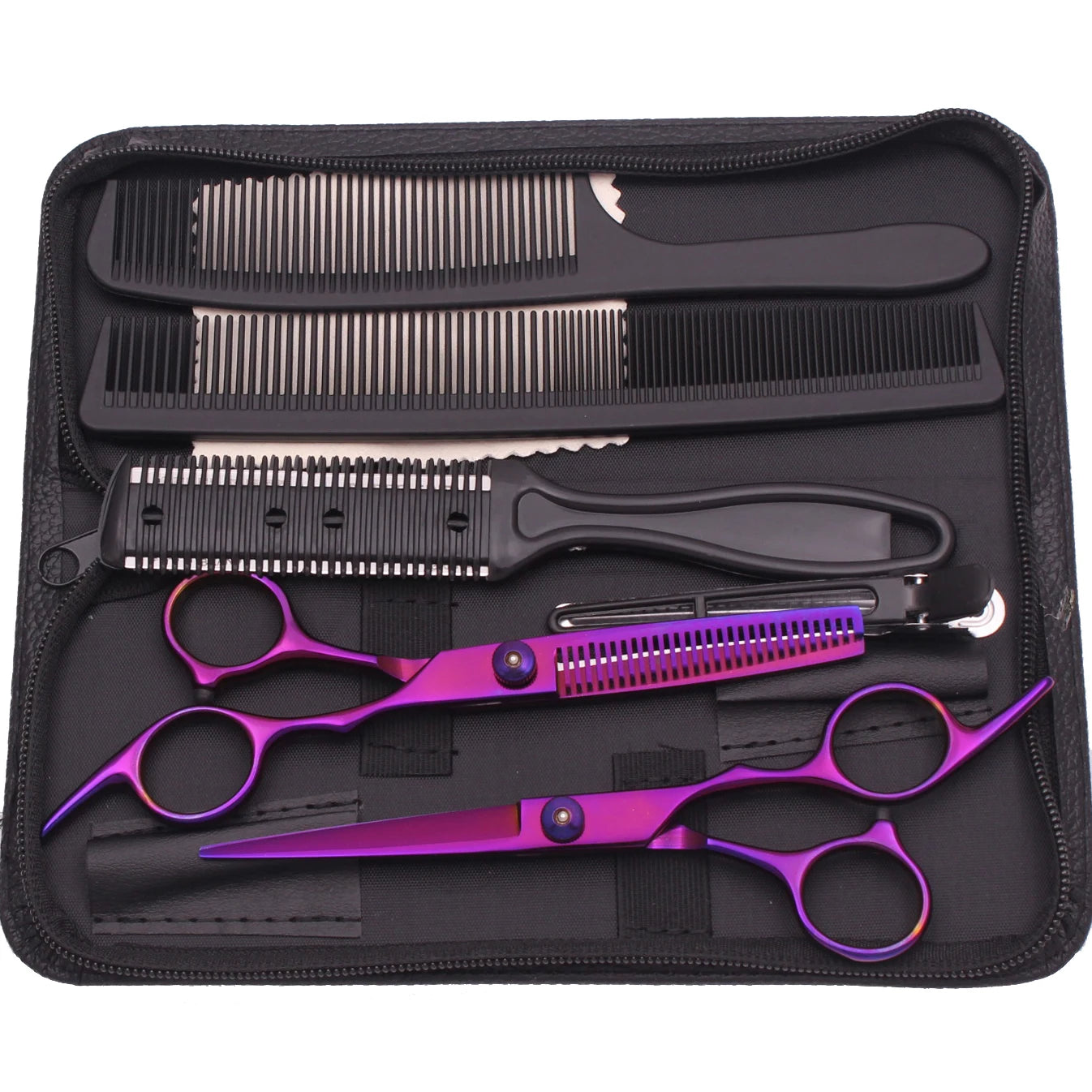 6.0'' Professional Hair Scissors Set – Japanese Steel Cutting Shears for Salon & Home - Hiccupzz