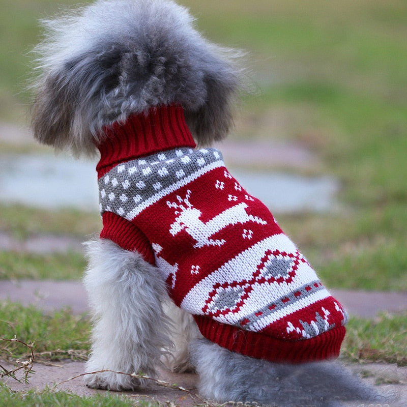 Warm Dog Clothes for Small Dog Coats Jacket Winter Clothes for Dogs Cats Clothing Chihuahua Cartoon Pet Sweater Costume Apparels - Hiccupzz