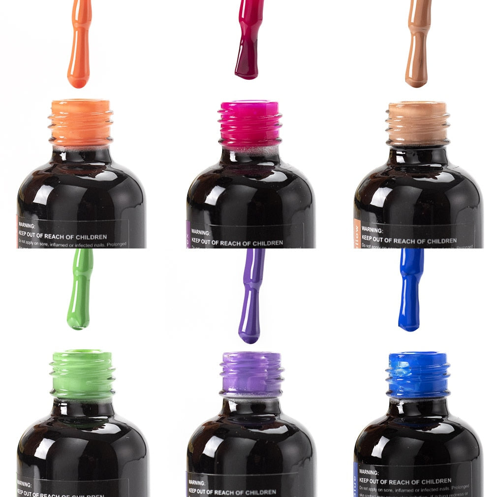 Nail Gel Polish 12ml Gorgeous Color - Hiccupzz