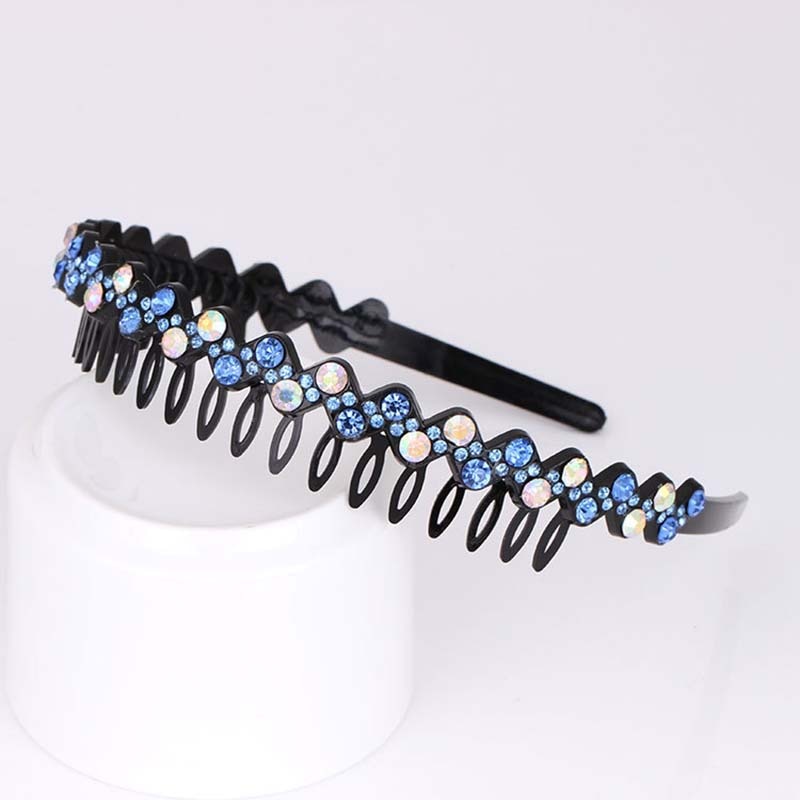 Fashion Pearl Non-Slip Rhinestone Hairbands - Hiccupzz