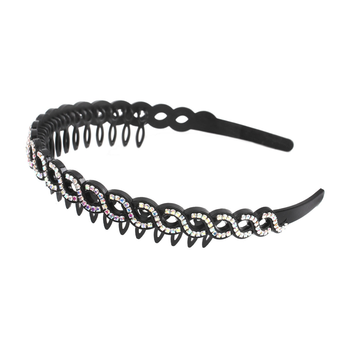 Fashion Pearl Non-Slip Rhinestone Hairbands - Hiccupzz