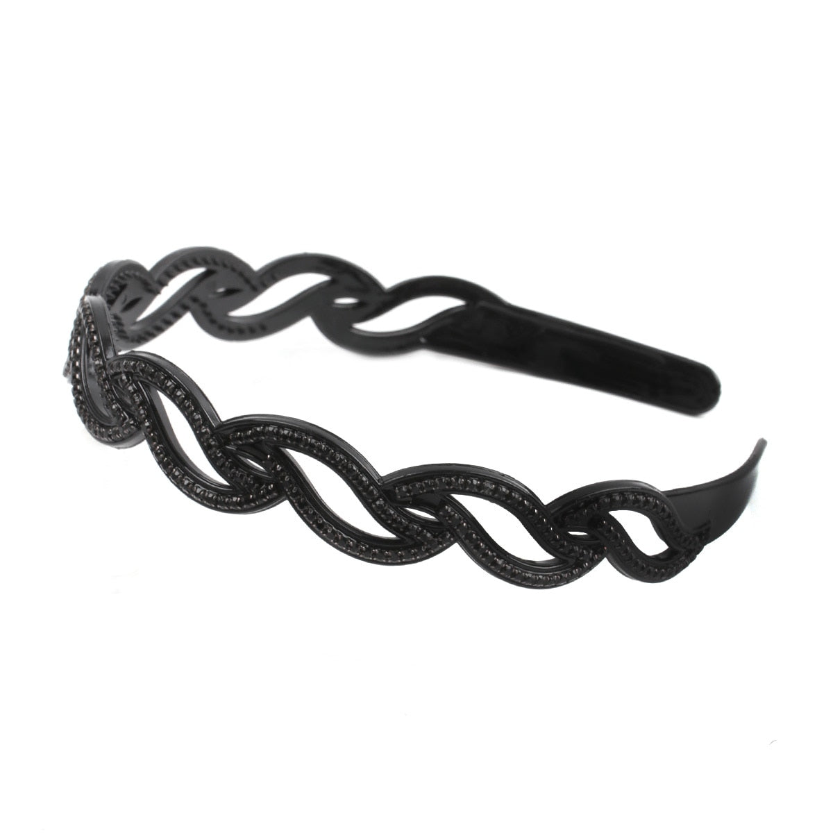 Fashion Pearl Non-Slip Rhinestone Hairbands - Hiccupzz