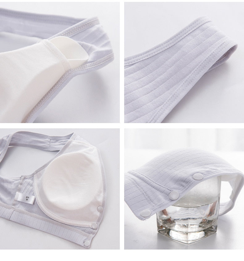 Cotton Maternity Nursing Bras - Hiccupzz