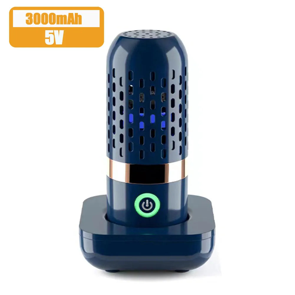 Vegetable Cleaning Machine Capsule Shape Portable Ultrasonic Wireless Fruit Food Purifier - Hiccupzz