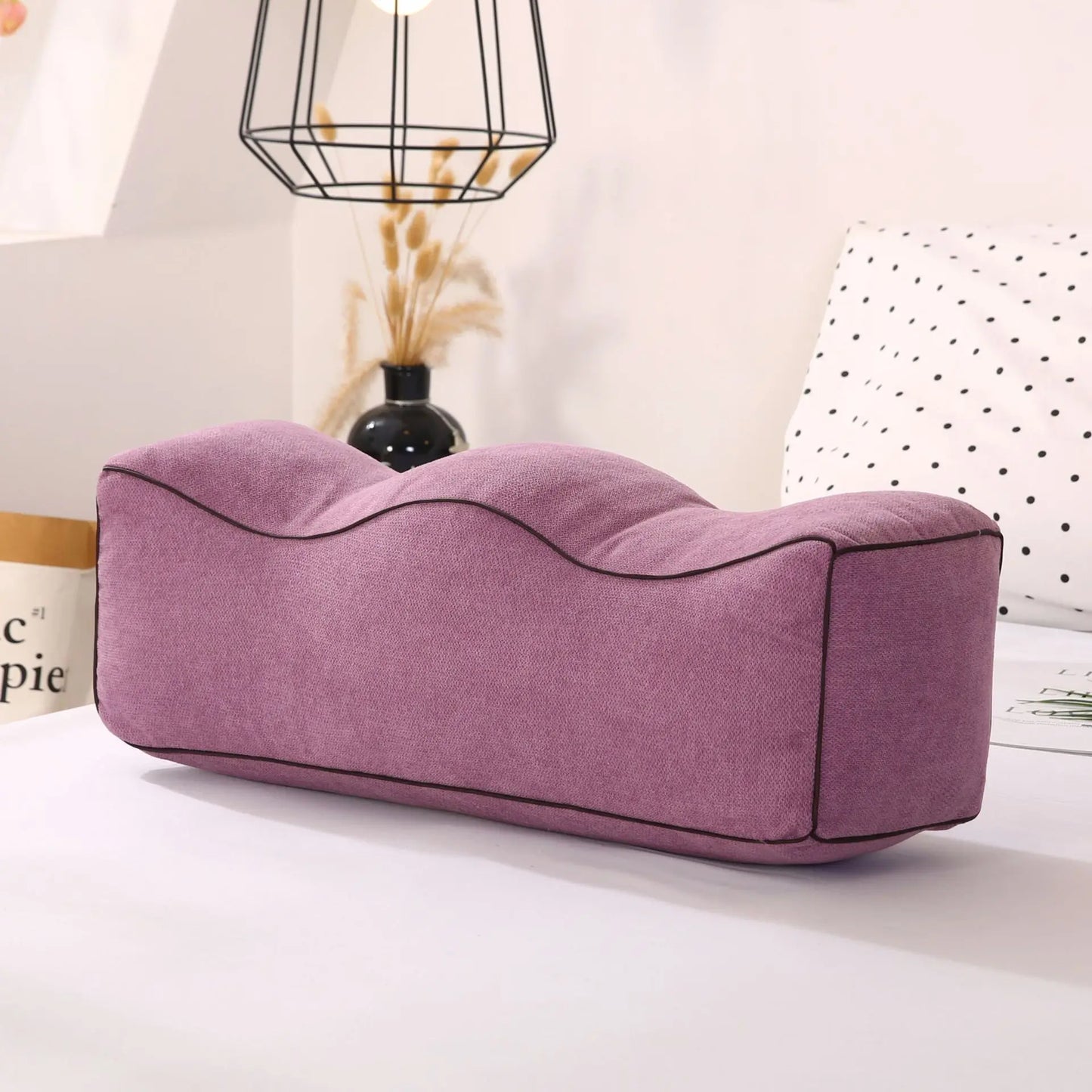 Memory Foam Leg Foot Raiser Pillow Support Cushion Home Massage Support Body Pillows Sleeping for Pregnant Orthopedic Sciatica - Hiccupzz