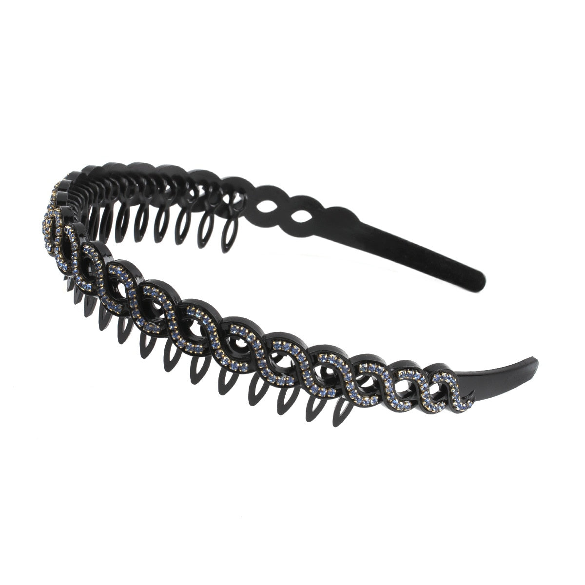 Fashion Pearl Non-Slip Rhinestone Hairbands - Hiccupzz